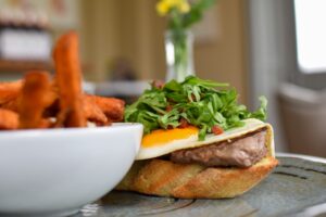 5. Gilligans Farm Steak Sandwich
